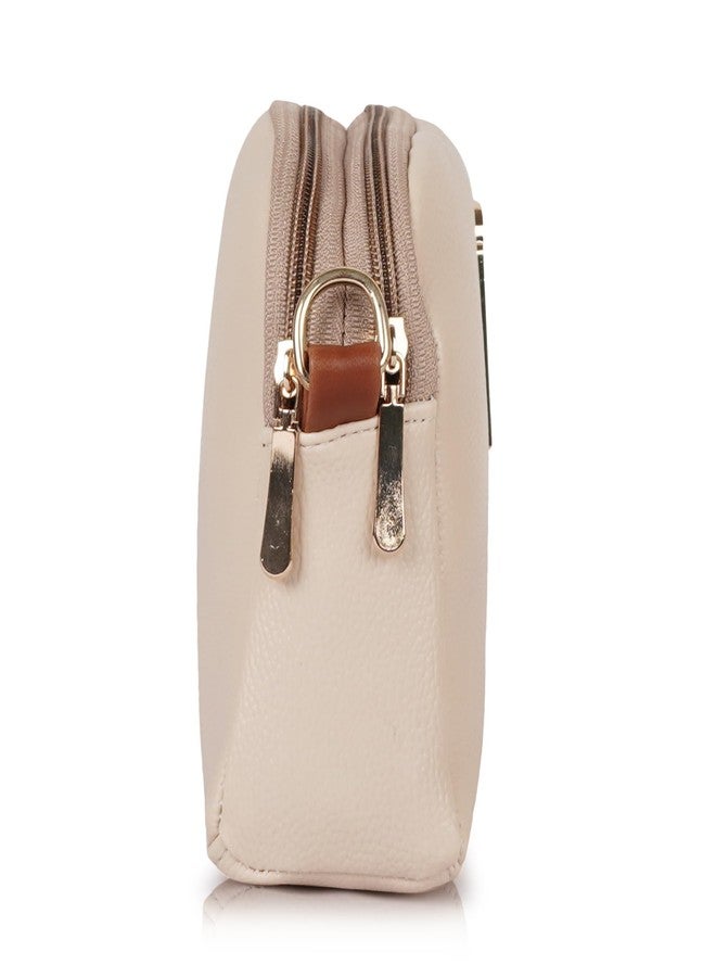 Daniel Clark حقائب يد نسائية من دانيال كلارك (لون أبيض كريمي) - Image 2